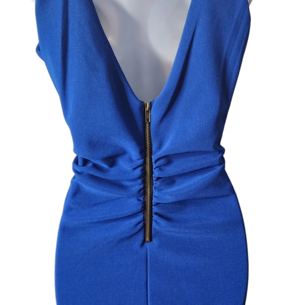 Cobalt blue party dress